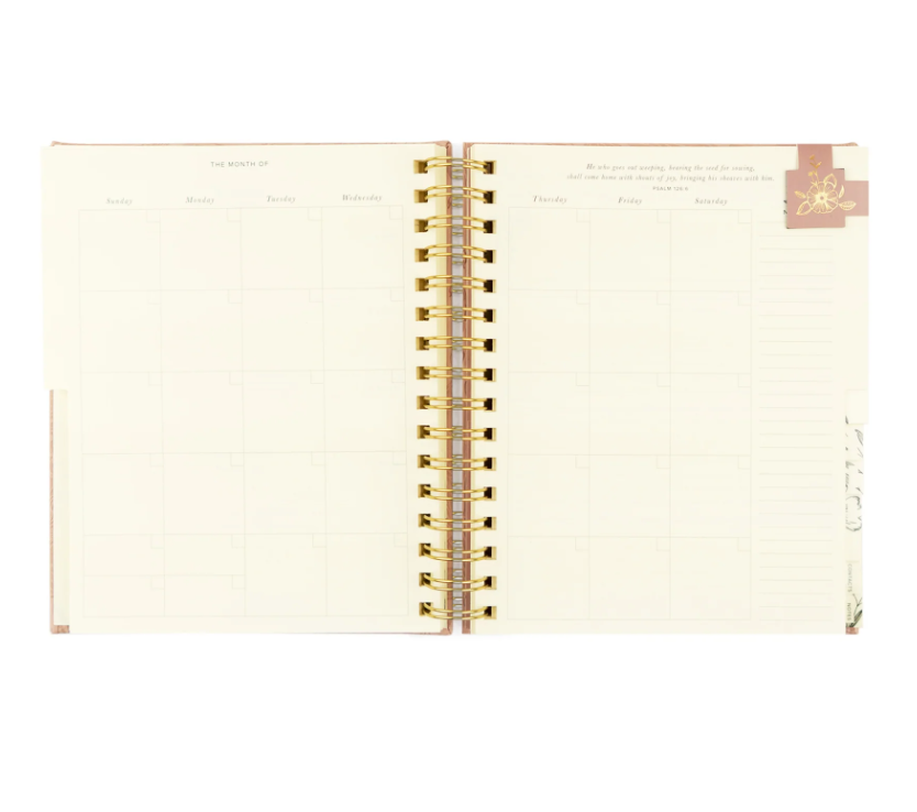 Hosanna Revival 12-Month Undated Spiral Planner - Sonora