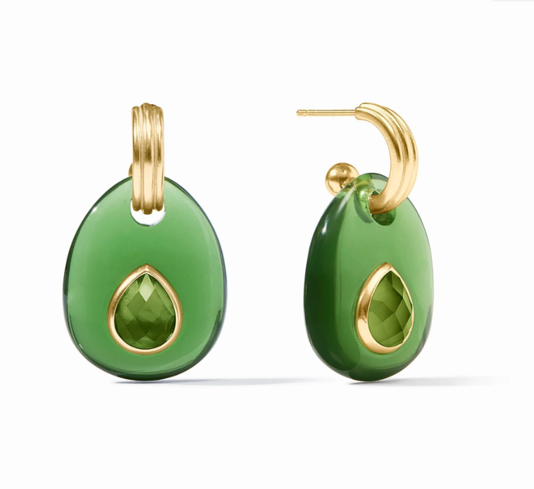 Julie Vos Trunk Show - Carnaby Hoop & Charm Earring
