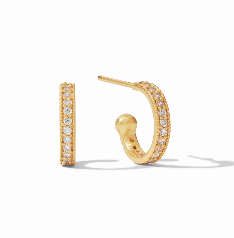 Julie Vos Trunk Show - Odette Statement Hoop & Charm Earring