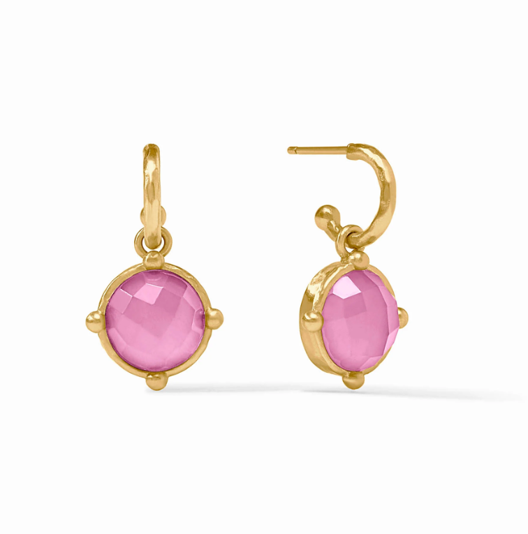 Julie Vos Trunk Show - Honeybee Hoop & Charm Earring