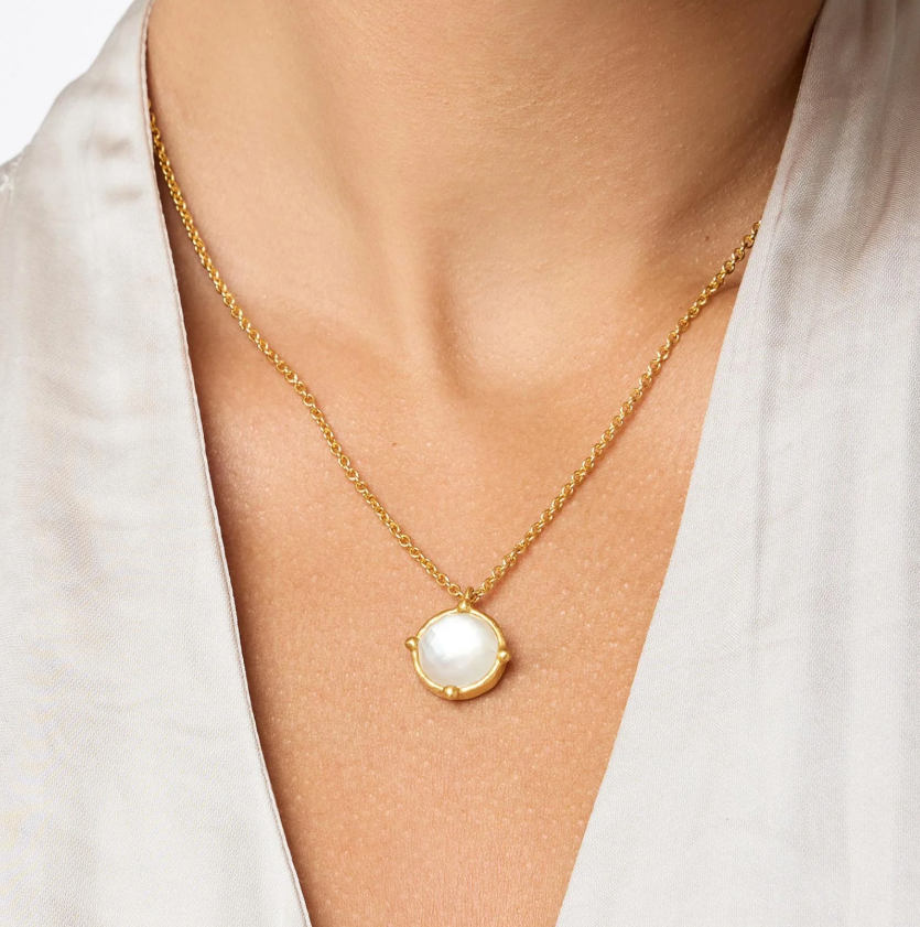Julie Vos Trunk Show - Honeybee Solitaire Necklace
