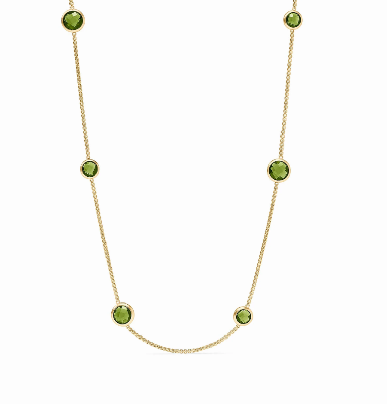Julie Vos Trunk Show - Rainbow Station Necklace
