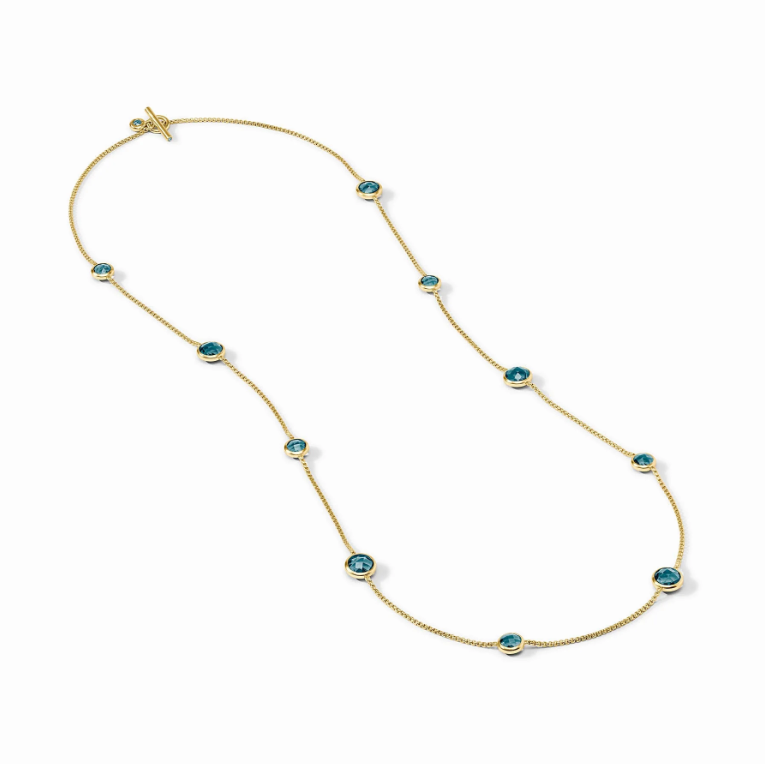 Julie Vos Trunk Show - Rainbow Station Necklace