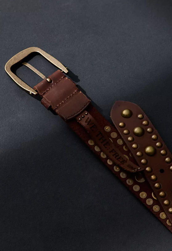 Free People Sola Stud Belt
