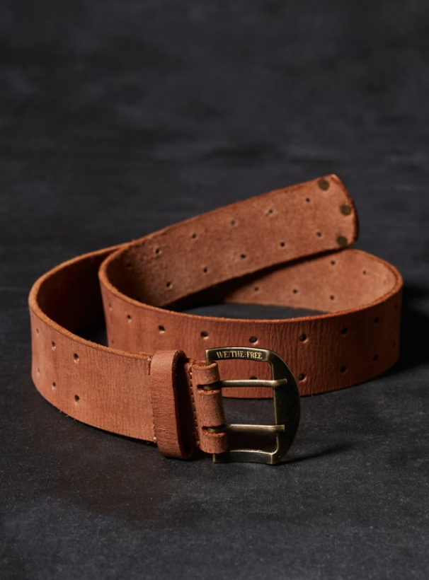 Free People Double Cross Belt
