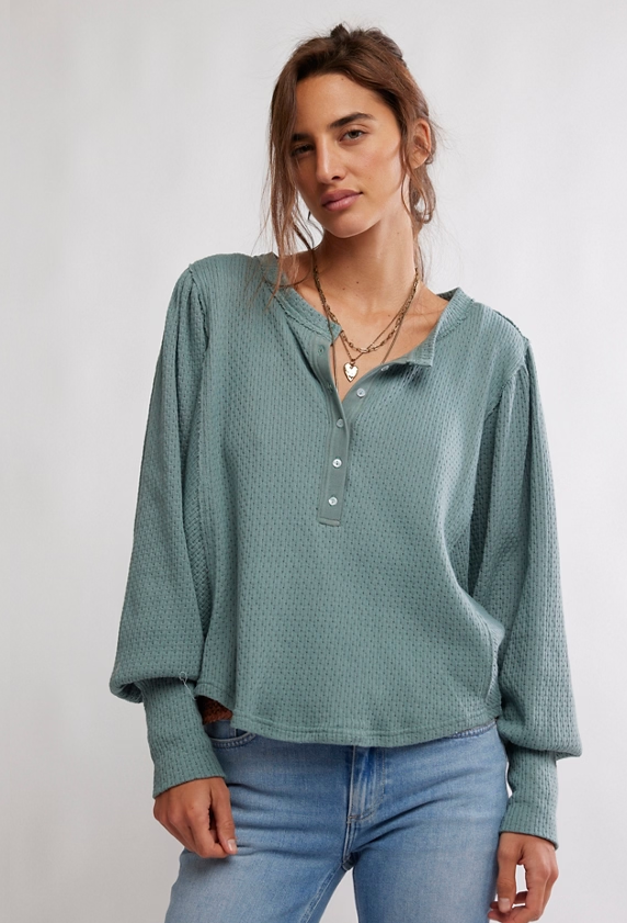 Free People Quinn Knit Thermal