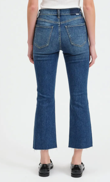 Daze Shy Girl High Rise Crop Flare - Influencer