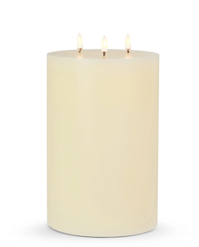 Flameless Tri-Flame Candle