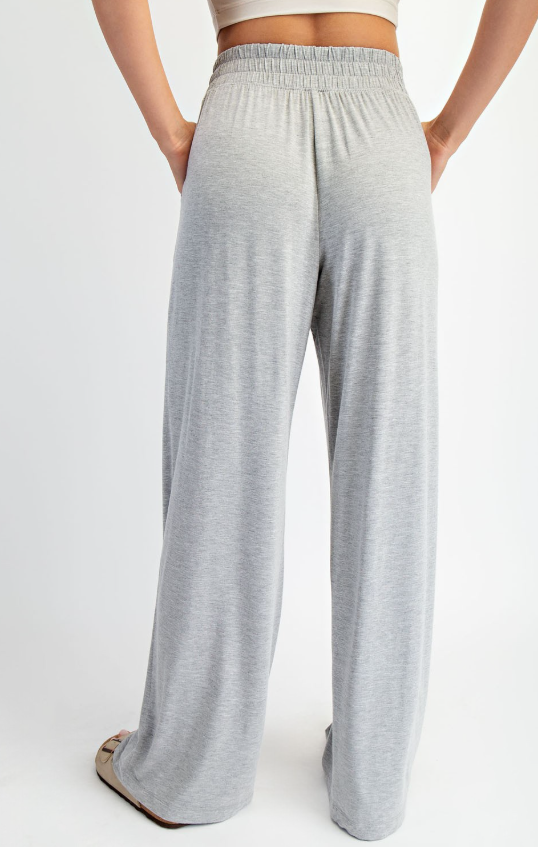 Indy Viscose Modal Wide Leg Pant