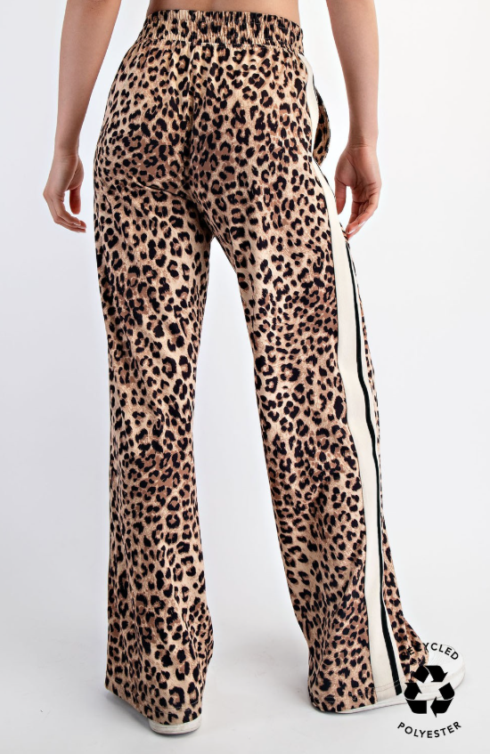 Leopard Butter Soft Straight Pant