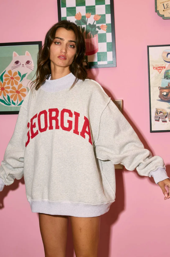 Georgia & GA Reversible Sweatshirt