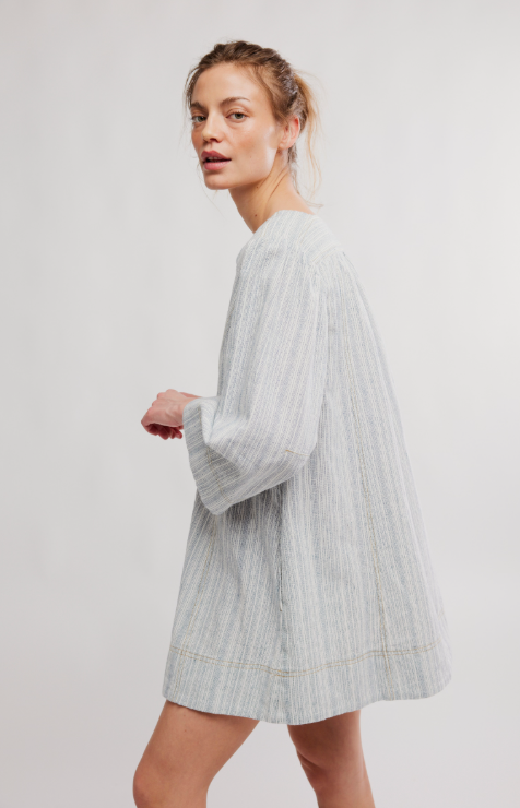 Free People Goldie Baloon Sleeve Mini