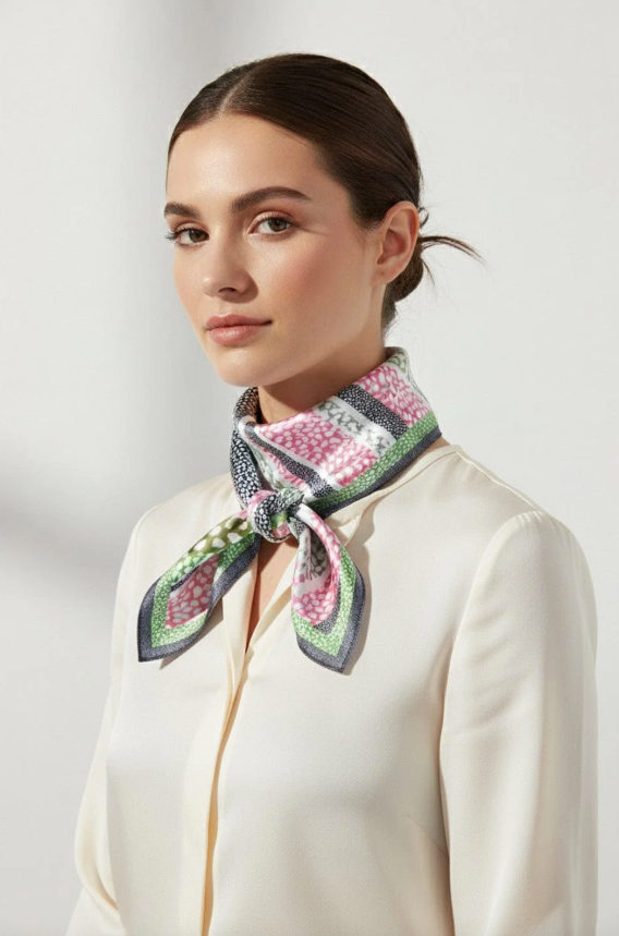 Leopard Print Abstract Bandana