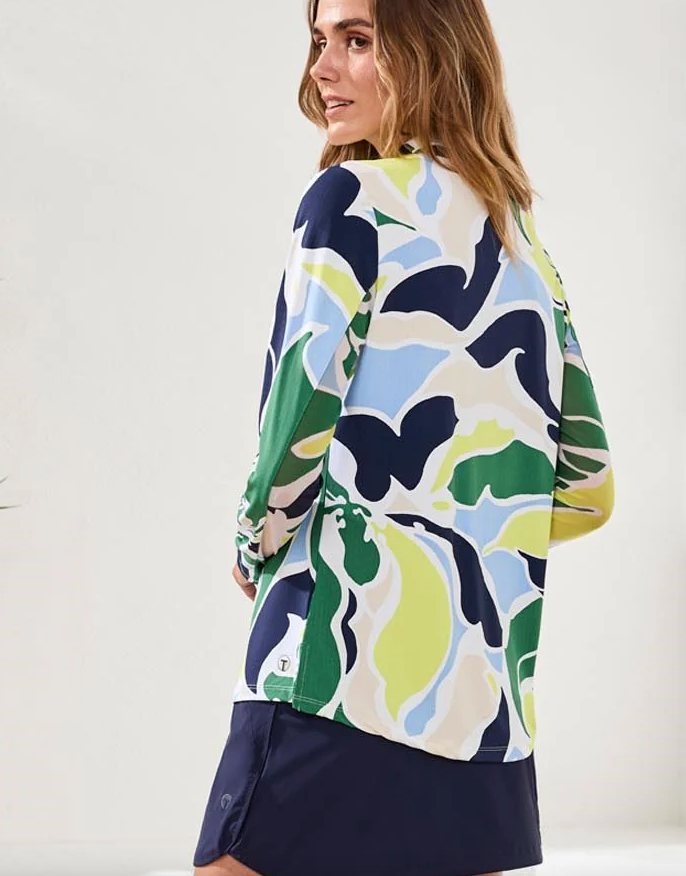 Tribal UPF 50+ Quarter-Zip Pullover