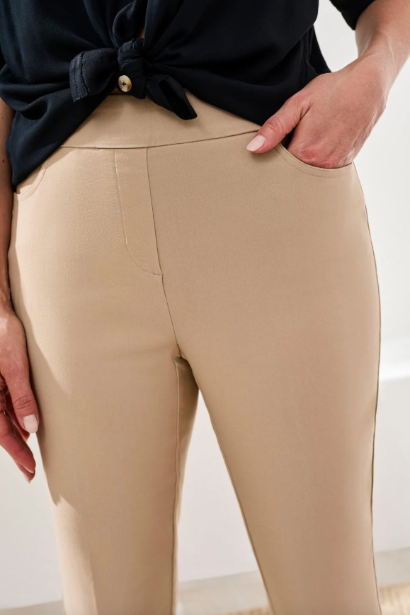 Tribal Flatten It Slim Pull-On Ankle Pants