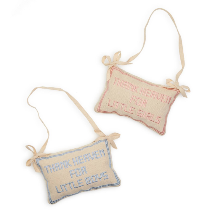 Thank Heaven Pillow Door Hanger