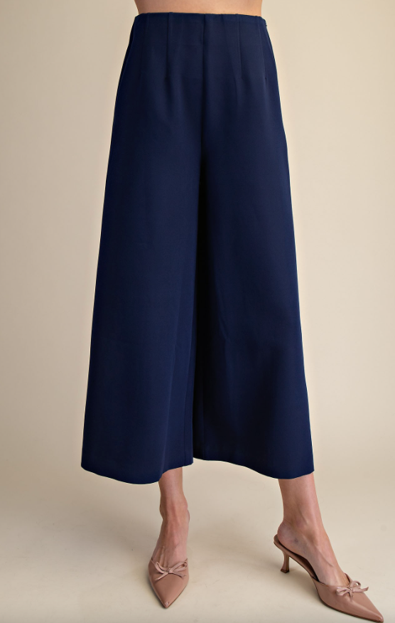 Zariah High Waist Culottes Pants