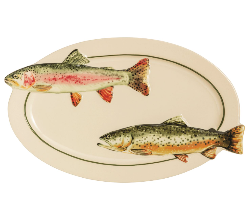 Trout Serving Platter