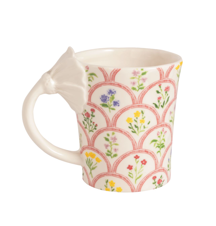 Flower Handle Mug