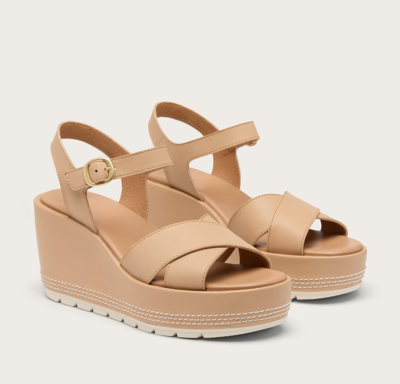 Sorel Sunpeak Wedge Ankle Strap Sandal