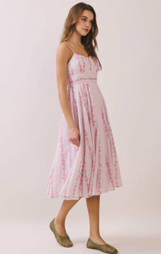 Wrenlynn Floral Empire Waist Dress