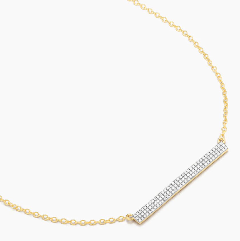 Ella Stein Tell Me Straight Pendant Necklace