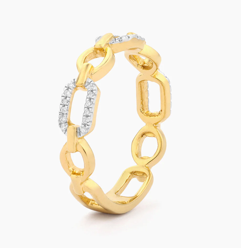 Ella Stein Linked Forever To You Stackable Ring