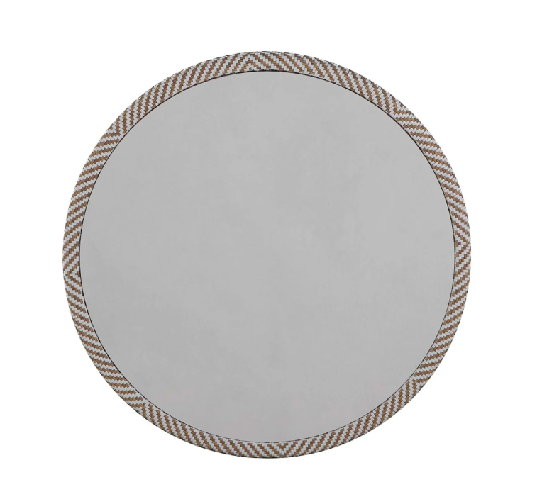 Capri Wicker Round Outdoor Coffee Table
