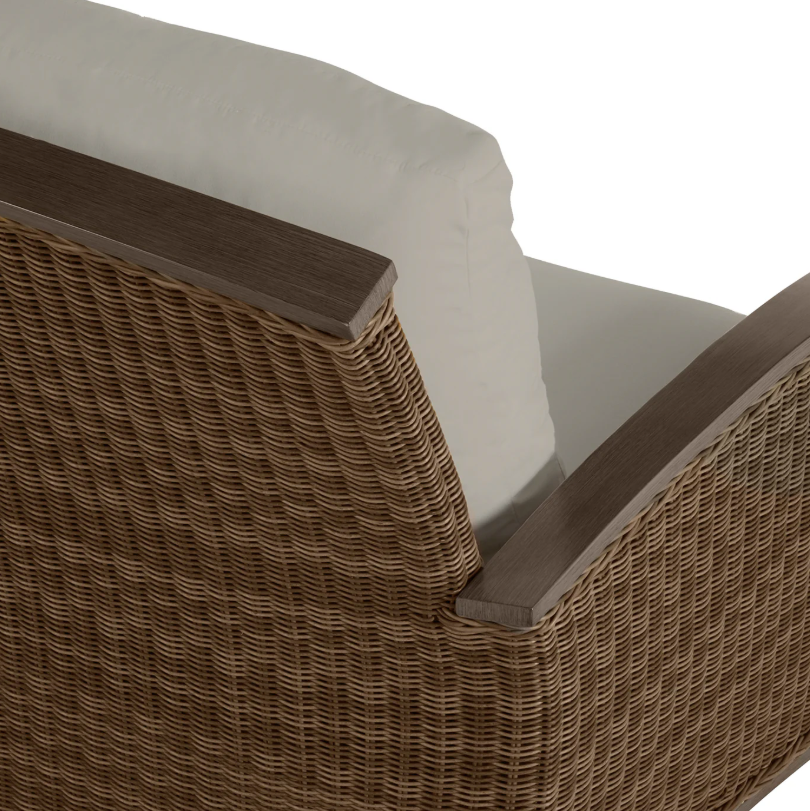 Avalon Raffia Wicker Outdoor Sofa