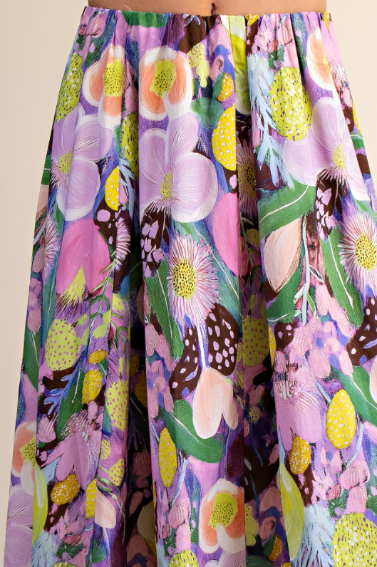 Eastley Floral Midi Skirt