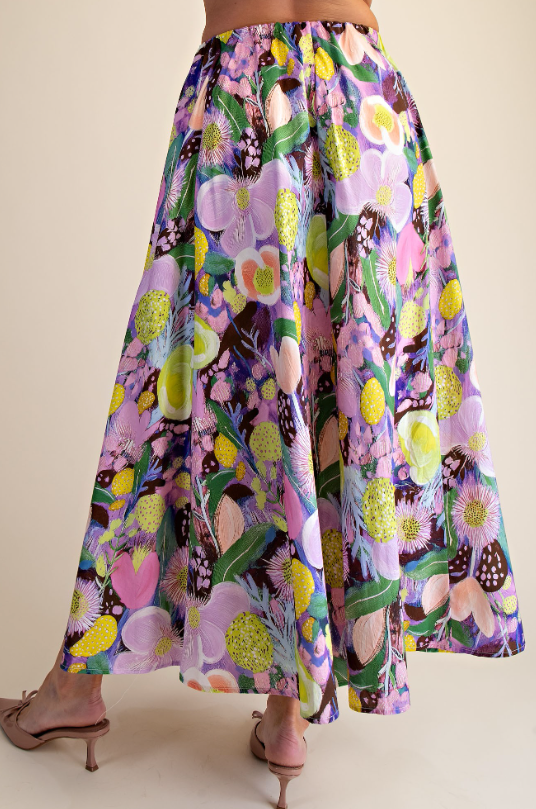 Eastley Floral Midi Skirt