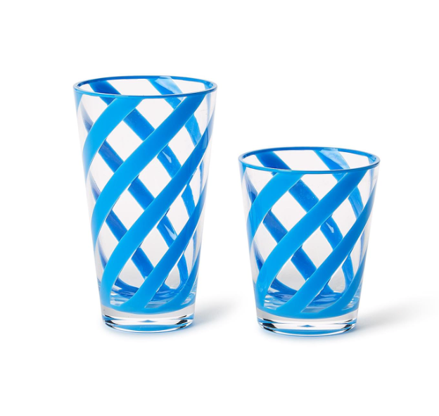 Lattice Drinking Glasses - Set of 4