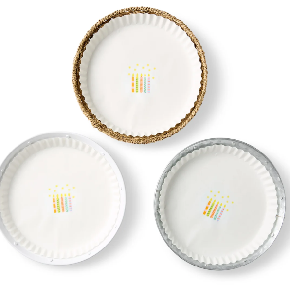 "Celebrate Duo" Pre-Formed Plate Liners