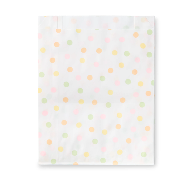 "Citrus Dot" Paper Pouches