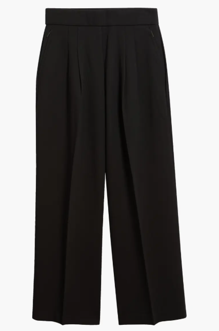 SPANX Ponte Pleated Wide Leg