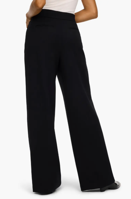 SPANX Ponte Pleated Wide Leg