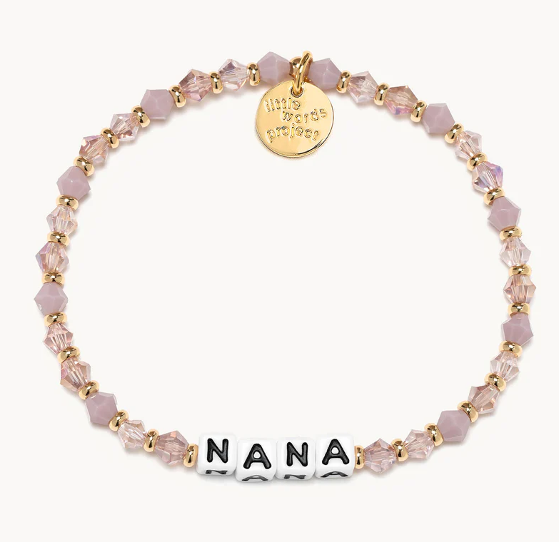 Little Words Project Bracelet - Crystal