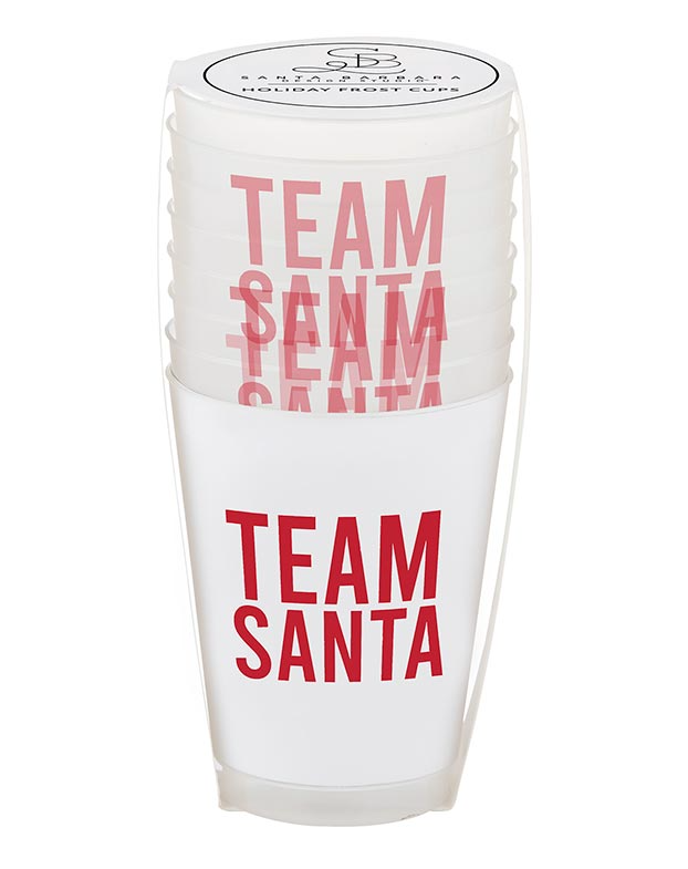 Holiday Frosted Saying Cups
