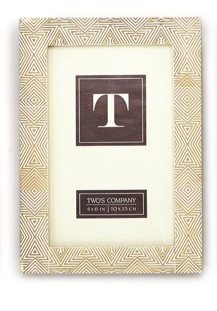 Terra Bone Photo Frame