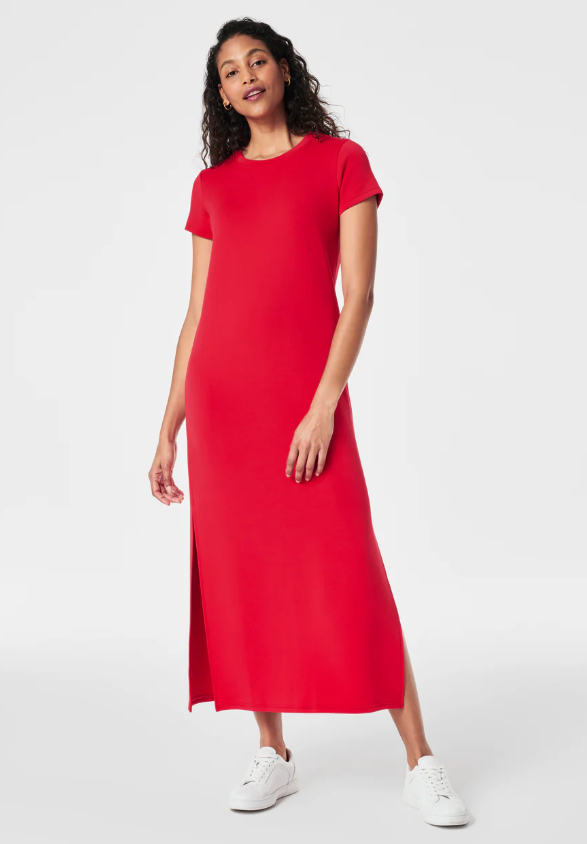 airessentials cinched t shirt dress The new AirEssentials Cinched T-Shirt Dress from @spanx is , Use code: MOMMYINHEELSXSPANX at checkout! , I linked my dress along with my other Spanx favorites via the link in my profile!
