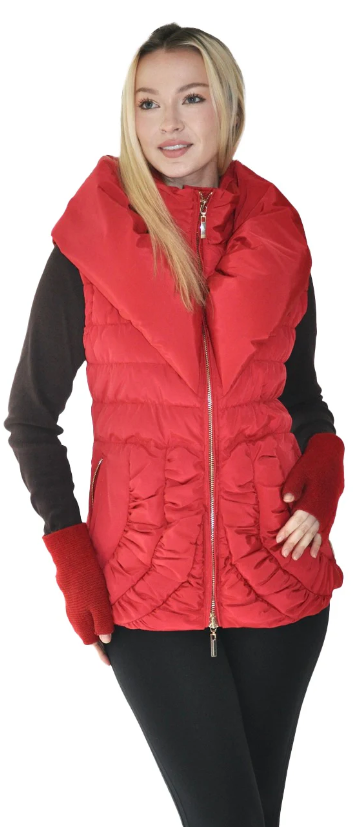 Ciao Milano Christine Puffer Vest - Final Sale 30% off in cart