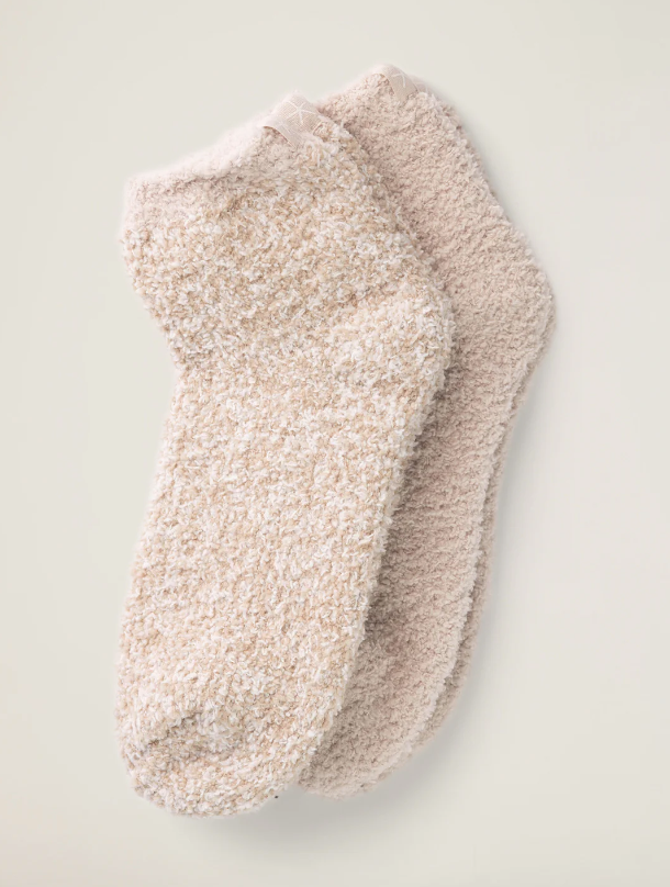 Barefoot Dreams CozyChic 2 Pair Tennis Sock Set