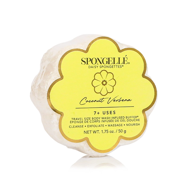 Body Wash Infused Daisy Spongette