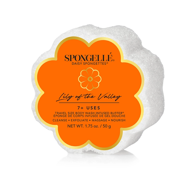 Body Wash Infused Daisy Spongette