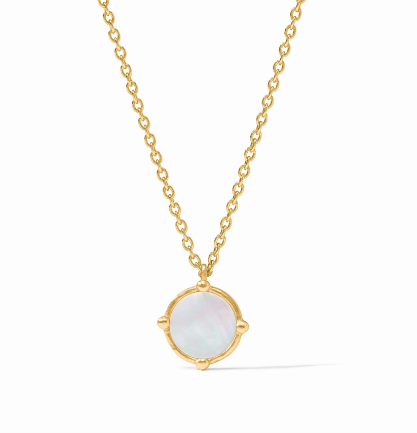 Julie Vos Honeybee Solitaire Necklace