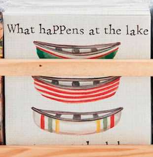 Lake Cocktail Napkins - 12 Pack