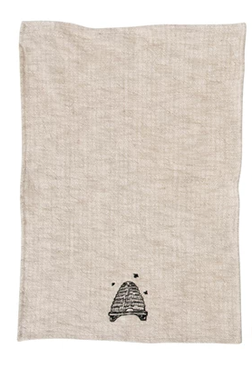 Embroidered Tea Towel