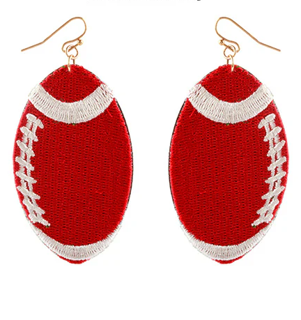 Football Earrings