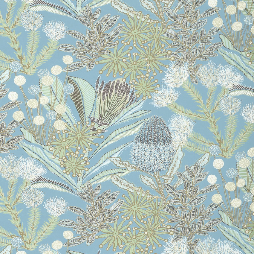 Protea Print Outdoor Pillow