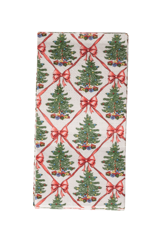 Classic Christmas Guest Towels - Pack of 12
